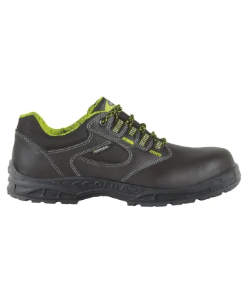 Zapatos de seguridad Leonberg S3 de cuero negro hidrorepelente