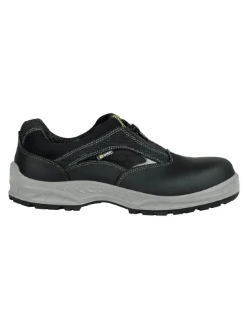 Zapatos de seguridad Loket S3 SRC de nobuk con cremallera para hombre