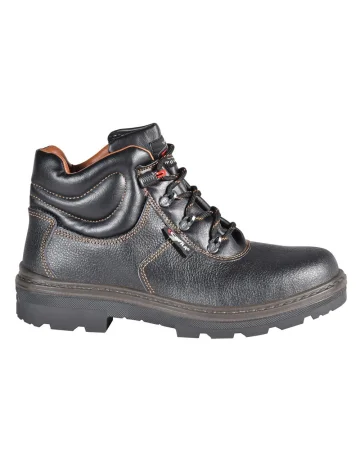Zapatos de seguridad Paride Bis S3 SRC de cuero negro Cofra