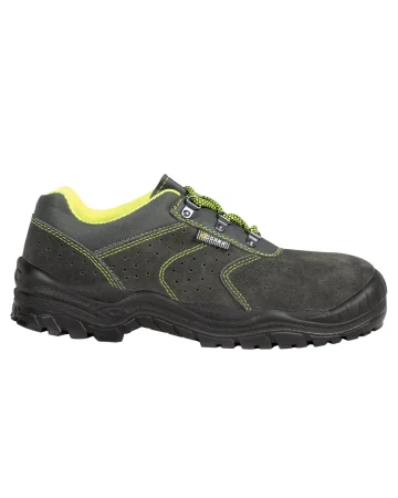 Zapatos de seguridad Riace de gamuza S1P SRC gris