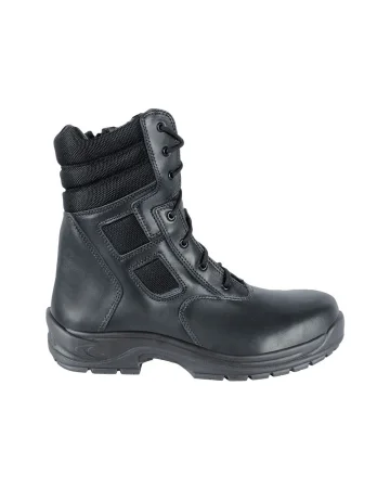 Zapatos de seguridad S3 Veterano Italianos de Cuero Negro de Cofra