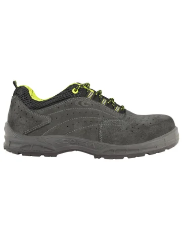 Zapatos de seguridad Santorini S1P, cuero perforado, sin metal