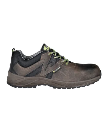 Zapatos de Trabajo Bikram Brown S3 SRC en Cuero Hidrorrepelente