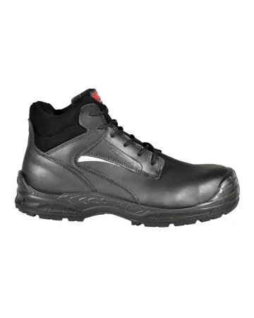 Zapatos de trabajo Corby UK S3 de cuero negro hidrorepelente de UPower
