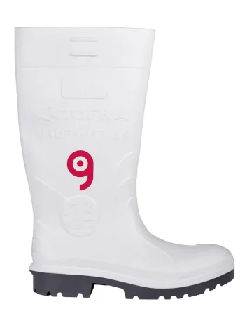 Botas blancas New Galaxy O4 CI SRC FO, libres de metal, -25°C, UVR