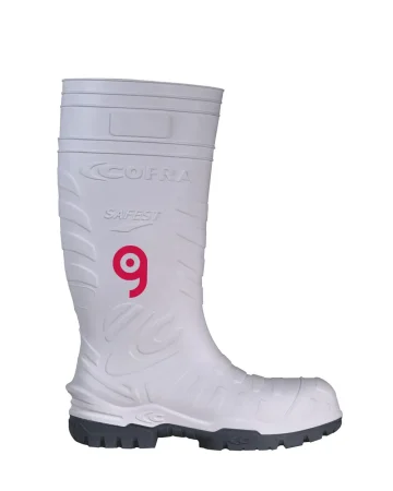 Botas de Trabajo Blancas Safest White S5 SRC, -25°C, Hechas en Italia