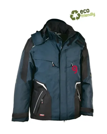 Chaqueta de trabajo acolchada Igarka térmica a prueba de viento