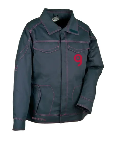 Chaqueta de trabajo Hazard resistente con múltiples bolsillos
