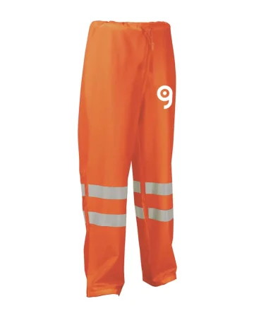 Pantalones de alta visibilidad amarillos impermeables Micene