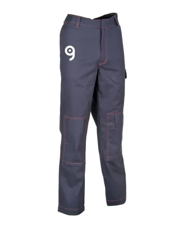 Pantalones de Trabajo Flame Stop Grises Ignífugos Antiestáticos