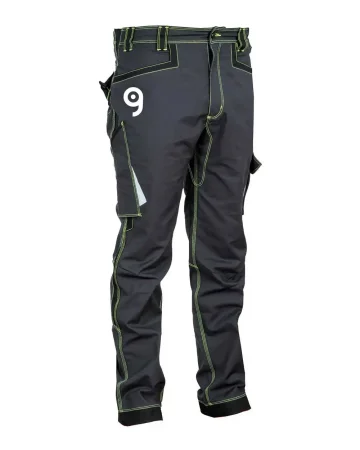 Pantalones de trabajo Montijo Issa grises reforzados de múltiples bols