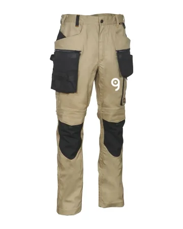 Pantalones de trabajo Mureck resistentes con bolsillos porta herramien