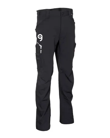 Pantalones de trabajo negros Hagfors con bolsillos laterales resistent