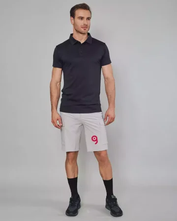 Pantalón Corto Multibolsillos Elástico para Hombre, UPF 50+