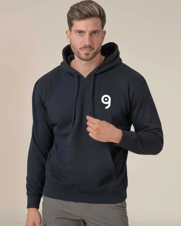 Sudadera unisex Teide eco, algodón orgánico con capucha
