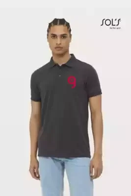 Polo Prime Hombre: Poliéster Algodón, Manga Corta, 3 Botones