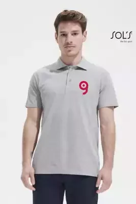 Polo Spring II Hombre 100% Algodón, Mangas Cortas, Cuello Reforzado