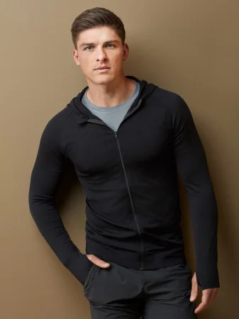 Chaqueta deportiva sin costuras para hombre