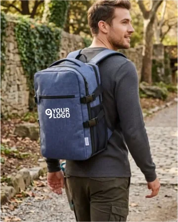 Mochila tamaño cabina en poliéster 600D Rpet