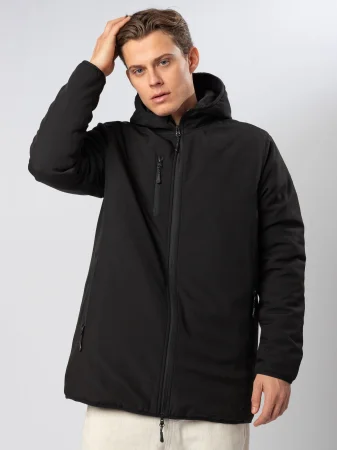 Parka en Softshell de 3 capas con capucha Guardian