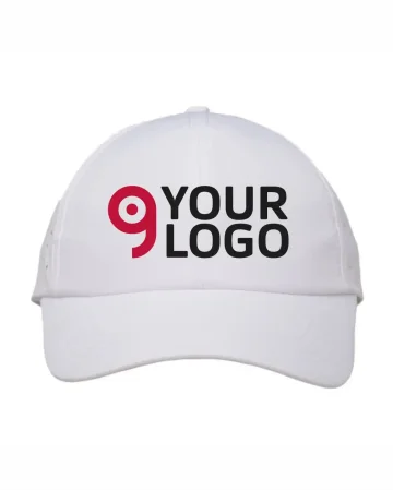 Gorra de béisbol de poliéster compuesto, 6 paneles