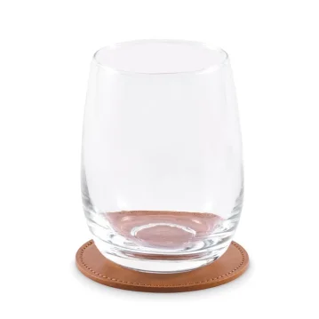 Posavasos redondo de pu