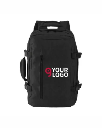 Mochila de viaje tamaño cabina con soporte para portátil (15) en poliéster jaspeado 900d