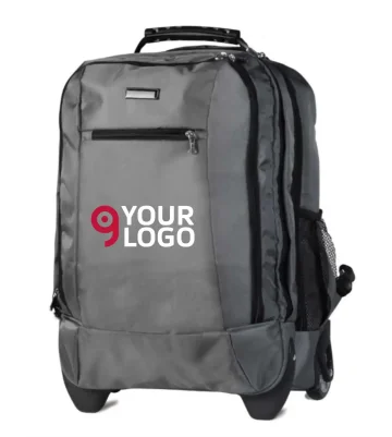 Mochila trolley de trekking en nylon con mango reforzado