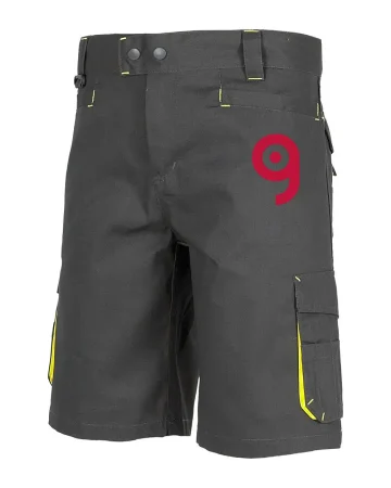 Pantalones cortos de alta visibilidad para el trabajo con múltiples bo