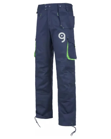 Pantalones de trabajo multiusos reforzados reflectantes