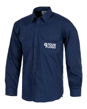 Camisa de trabajo Sigma, 2 bolsillos en el pecho